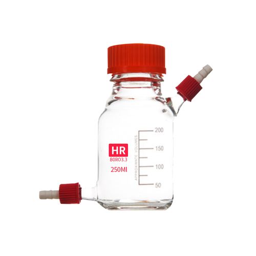 高硼硅玻璃生物补料瓶螺口取样瓶丝口采样瓶生物试剂瓶100-5000ml 100